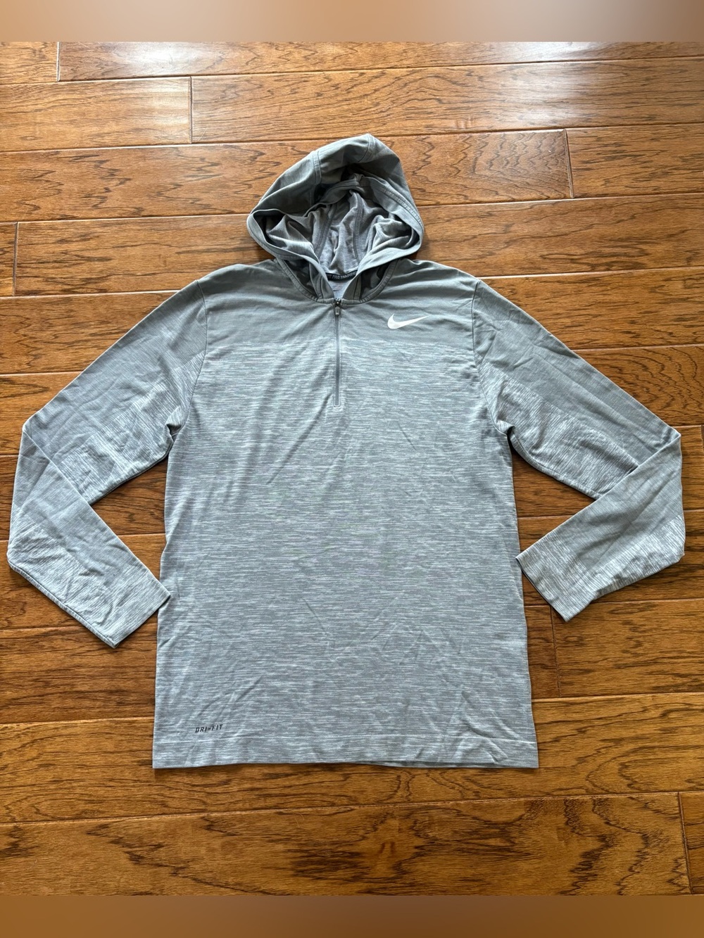 Nike Pro Training Dri-Fit Neon Green Hoodie Pullover 620642-100 Size XL